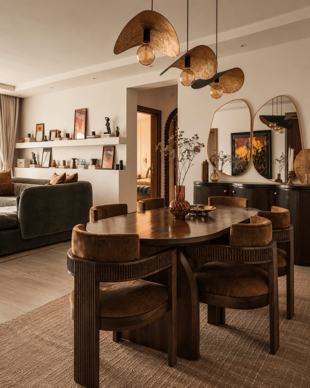 Inside An Apartment In Nairobi, Rich In Character
